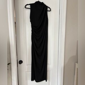 Zara high neck  Black Evening Dress